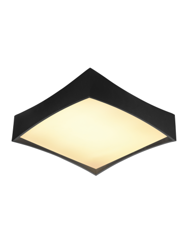 Azzardo VECCIO 40 BLACK 1xLED Ceiling Light Black AZ2624