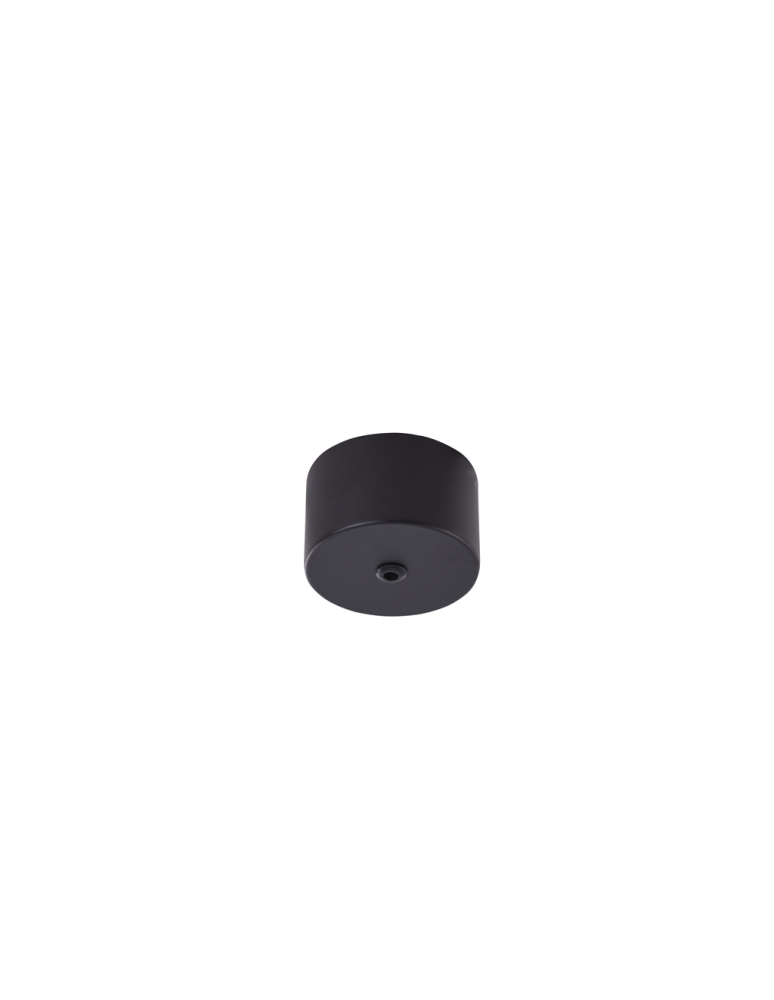 Headliners for lighting systems - Azzardo ZIKO BASE 1 BLACK Ceiling Base Black AZ3408 - product kolory-swiatla.pl 1