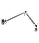 Cantilever wall lamps - Azzardo ZYTA S WALL LAMPBODY ALU 1xE27 Wall/Arm with Mounting Base without Lampshade Aluminum AZ2295 - product 2