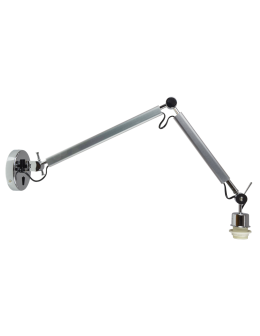 Azzardo ZYTA S WALL LAMPBODY ALU 1xE27 Ścienna/Ramię z Bazą Montażową bez Abażuru Aluminium AZ2295 - produkt 2