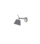 Cantilever wall lamps - Azzardo ZYTA WALL XS GREY 1xE27 Wall Mounted Gray AZ2491 - product 1