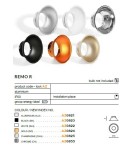 Flush-mounted lamps - pendants - Azzardo REMO 1 DOWNLIGHT WHITE 1xGU10 Recessed White AZ1731 - product 3