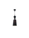 Azzardo BAROCO 1 BLACK PENDANT 1xE27 Wisząca Czarny AZ0064