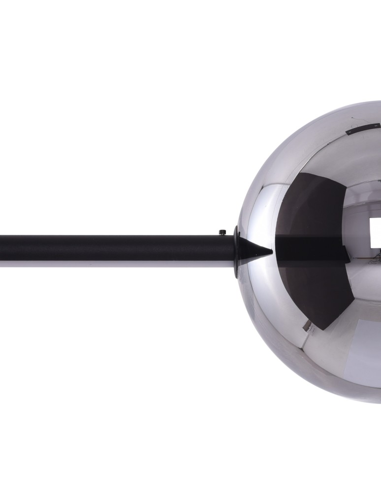 LED pendant lamps - Azzardo SANDRA 1 BLACK 1xLED Pendant Black AZ3351 - product kolory-swiatla.pl 2