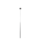 LED pendant lamps - Azzardo LOUISE 1 BK 1xLED Pendant Black AZ3155 - product 1