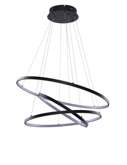 Azzardo WHEEL 3 DIMM BLACK 3xLED Wisząca Czarny AZ2920