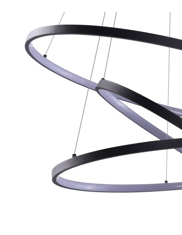 Azzardo WHEEL 3 DIMM BLACK 3xLED Pendant Black AZ2920 - product 2