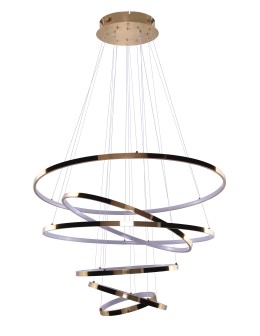Azzardo WHEEL 6 LONG DIMM GOLD 6xLED Pendant Gold AZ2921