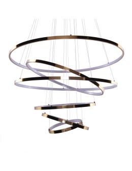 Azzardo WHEEL 6 LONG DIMM GOLD 6xLED Pendant Gold AZ2921 - product 2