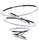 Pendant lamps circles - Azzardo WHEEL 6 LONG DIMM CHROME 6xLED Pendant Pendant Chrome AZ2990. - product 2