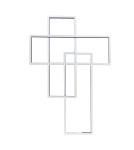 Designer wall lamps - Azzardo QUADRATUS WALL WHITE 1xLED Wall Wash White AZ2993 - product 1