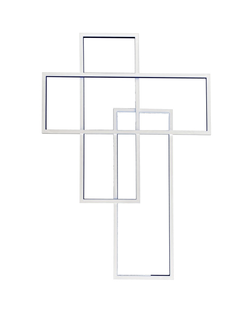 Designer wall lamps - Azzardo QUADRATUS WALL WHITE 1xLED Wall Wash White AZ2993 - product kolory-swiatla.pl 1