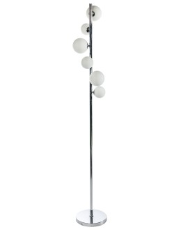 Azzardo SYBILLA 6 FLOOR 6xG9 Floor White/Chrome AZ2101