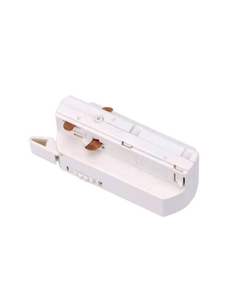 Accessories for 1 phase busbars - Orlicki Design Universal Adapter with Switch White - product kolory-swiatla.pl 1