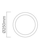 Illuminated mirrors - Orlicki Design Belli IP44 1xE27 White/Chrome - product 3