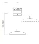 Illuminated mirrors - Orlicki Design Belli IP44 1xE27 White/Chrome - product 4