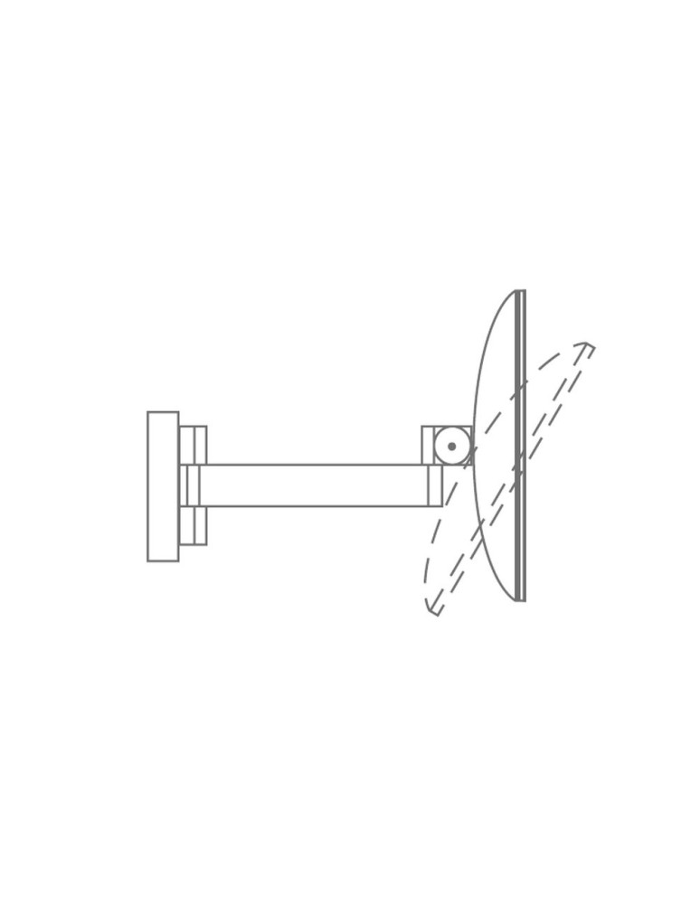 Illuminated mirrors - Orlicki Design Belli IP44 1xE27 White/Chrome - product kolory-swiatla.pl 5