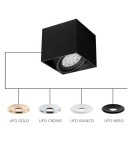 Ceiling luminaires for replaceable light source - Orlicki Design Cardi I Nero / Ufo Nero 1xGU10 Black matte - product 1