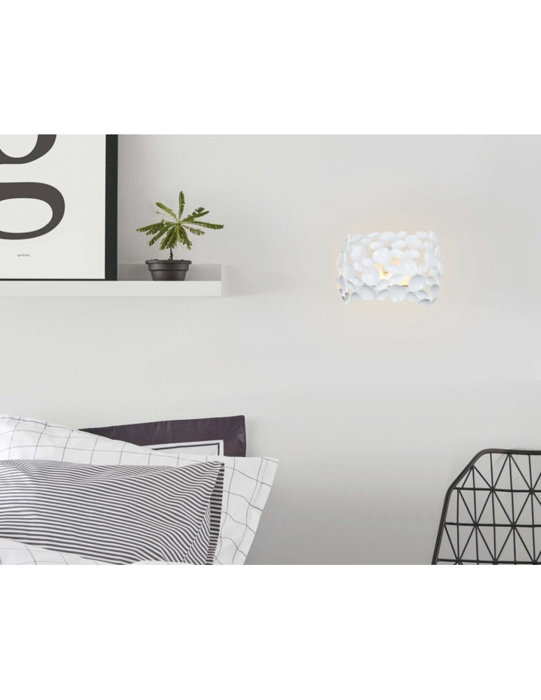 Wall lamps - Orlicki Design Carera Bianco Parette 1xGU10 White glossy - product kolory-swiatla.pl 2