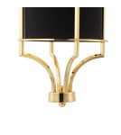 Hampton style chandeliers - Orlicki Design Lunga Gold Nero 1xE27 Gold/Black - product 3