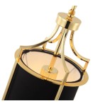 Hampton style chandeliers - Orlicki Design Lunga Gold Nero 1xE27 Gold/Black - product 6