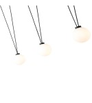Pendant lamps - Orlicki Design Movo III 3xG9 Black/Milky White - product 4
