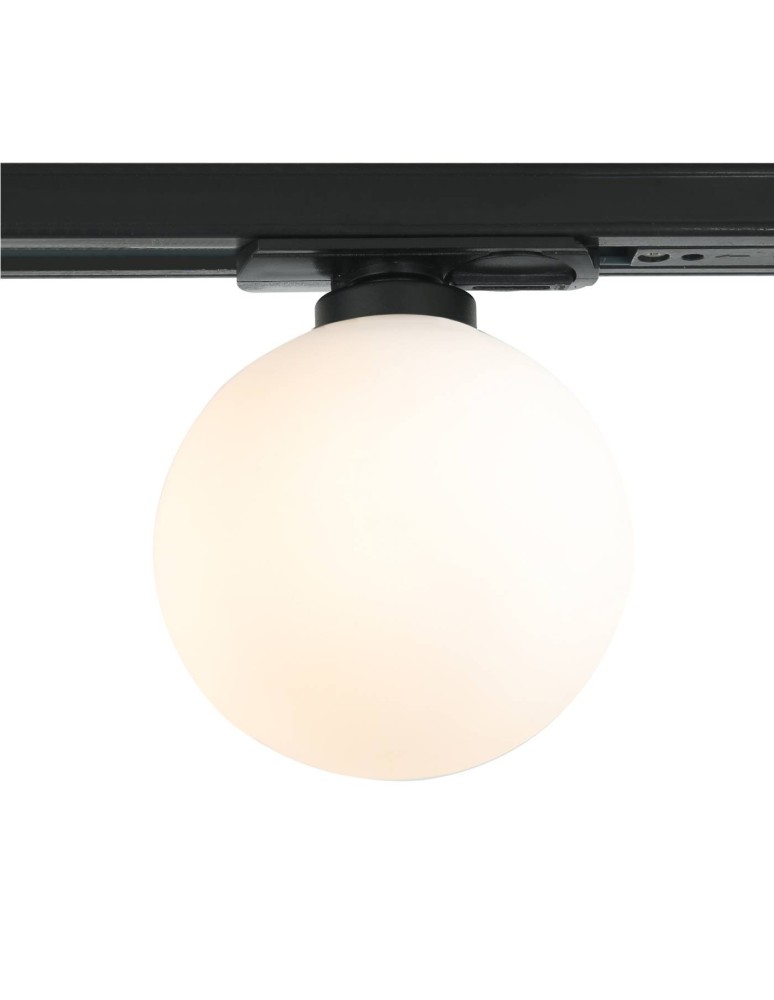 Lamps for 1 phase busbars - Orlicki Design Movo Track G9 Black/Milky White - product kolory-swiatla.pl 2