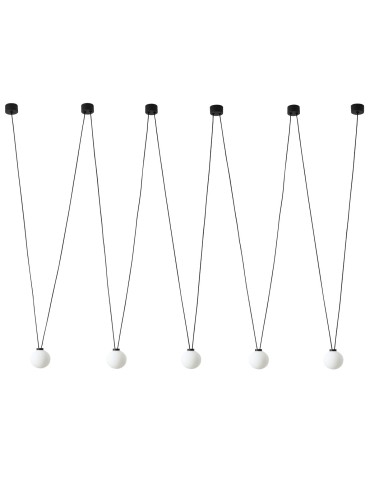 Orlicki Design Movo V 5xG9 Matte Black/Milky White