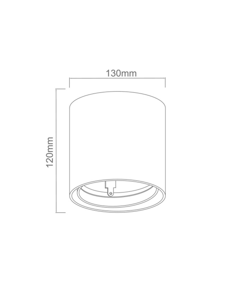 Ceiling luminaires for replaceable light source - Orlicki Design Neo Nero Mobile / Ufo Nero 1xGU10 Black matte - product kolory-swiatla.pl 3