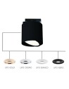 Orlicki Design Neo Nero Mobile Track / Ufo Bianco 1xGU10 Black matte