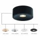 Orlicki Design Neo Nero Slim Led / Ufo Bianco 1x10 LED 3000K 230V Czarny mat/Biały