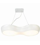 Lampy wiszące - Orlicki Design Otto 95 2x21W LED 3000K 230V Biały mat - produkt 1