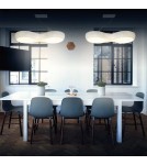 Lampy wiszące - Orlicki Design Otto 95 2x21W LED 3000K 230V Biały mat - produkt 3