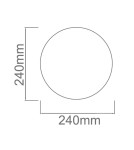 Ceiling lamps - Orlicki Design Palla 24 1xE14 White - product 3