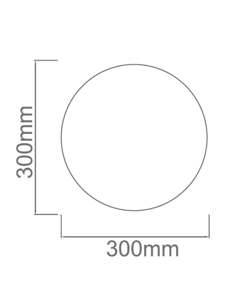 Ceiling lamps - Orlicki Design Palla 30 1xE27 White - product kolory-swiatla.pl 3