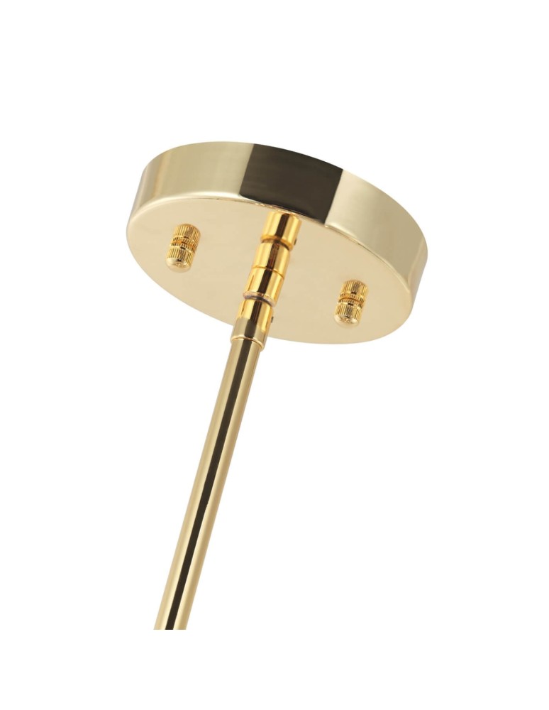 Hampton style chandeliers - Orlicki Design Stanza Gold Nero M 4xE27 Gold/Black - product kolory-swiatla.pl 7