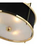 Hampton style chandeliers - Orlicki Design Stanza Gold Nero S 3xE27 Gold/Black - product 5