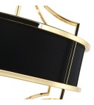 Hampton style chandeliers - Orlicki Design Stesso Gold Nero S 3xE27 Gold/Black - product 6