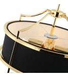 Hampton style chandeliers - Orlicki Design Stesso Gold Nero S 3xE27 Gold/Black - product 8