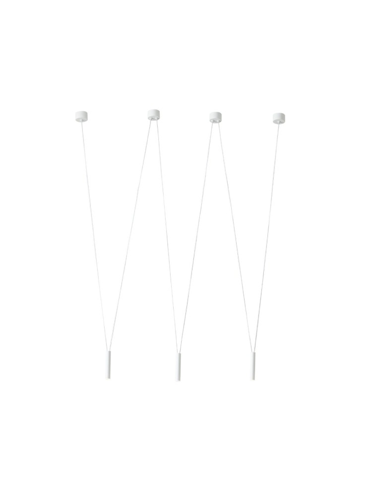 Pendant lamps - Orlicki Design Viva III Bianco 3xG9 White - product kolory-swiatla.pl 1