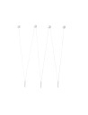 Orlicki Design Viva III Bianco 3xG9 White