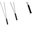 Pendant lamps - Orlicki Design Viva III Nero 3xG9 Black - product 3