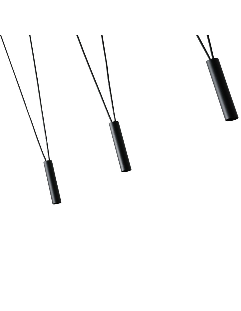 Pendant lamps - Orlicki Design Viva III Nero 3xG9 Black - product kolory-swiatla.pl 3