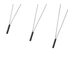 Pendant lamps - Orlicki Design Viva V Nero 5xG9 Black - product 4