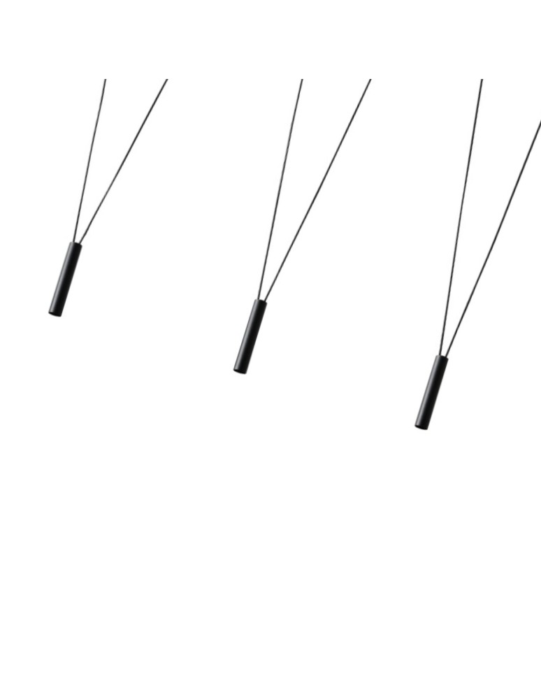 Pendant lamps - Orlicki Design Viva V Nero 5xG9 Black - product kolory-swiatla.pl 4