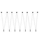 Pendant lamps - Orlicki Design Viva VII Nero 7xG9 Black - product 1