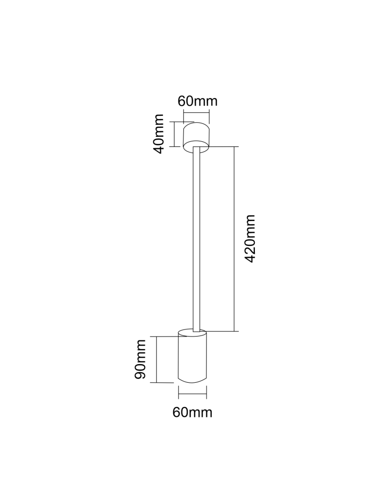Ceiling spotlights - Orlicki Design Tuka Bianco L 1xGU10 White - product kolory-swiatla.pl 9