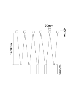Orlicki Design Viva V Nero 5xG9 Czarny - produkt 2