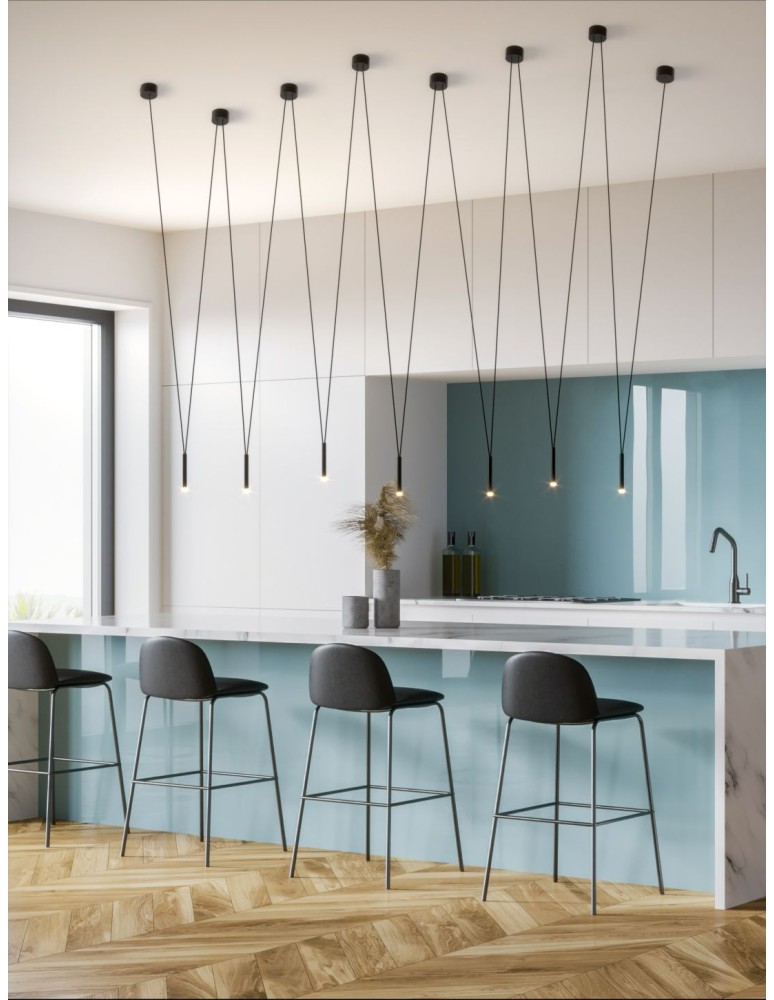 Pendant lamps - Orlicki Design Viva VII Bianco 7xG9 White - product kolory-swiatla.pl 4