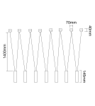 Pendant lamps - Orlicki Design Viva VII Nero 7xG9 Black - product 2